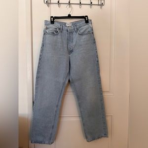 Agolde 90s mid rise loose fit jeans snapshot